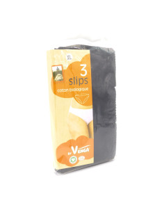 Bragas negras XL 3 unidades By Venga  Comodidad y estilo