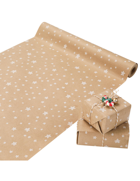 Papel de regalo kraft Ecodis ecológico y resistente