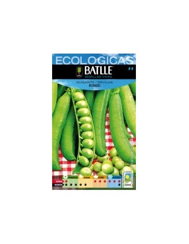 Semillas Guisante Rondo Batlle  Calidad y Alto Rendimiento