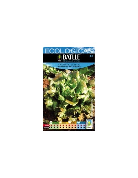 Semillas Lechuga Maravilla de Verano Batlle  Cultiva Fácil