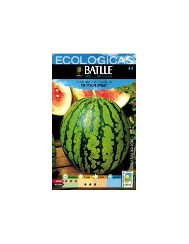 Semillas Sandía Crimson Sweet Batlle  Calidad y Sabor Garantizados
