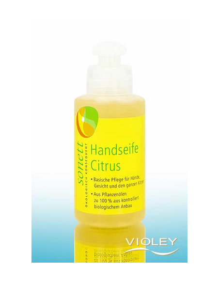 Jabón de manos Citrus Sonett 120ml  Frescura natural diaria