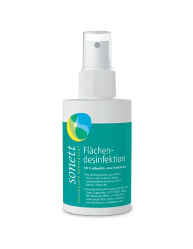 Desinfectante Sonett 100ml para superficies, eficaz y natural