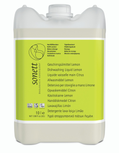 Lavavajillas líquido a mano Sonett 10L ecológico y eficaz