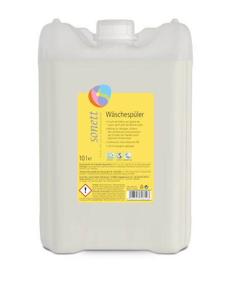 Enjuague para ropa Sonett 10L  Limpieza natural y eficaz