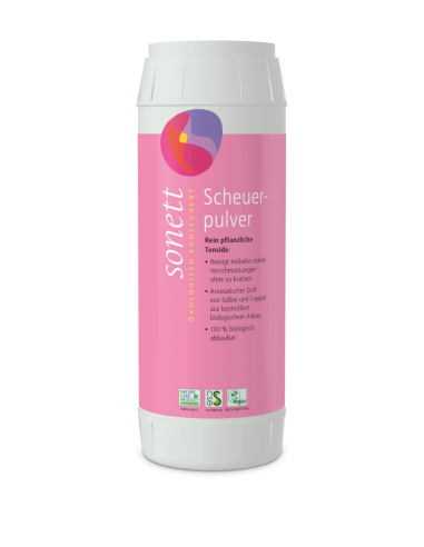 Polvo de fregar Sonett 450g  Limpieza ecológica eficaz