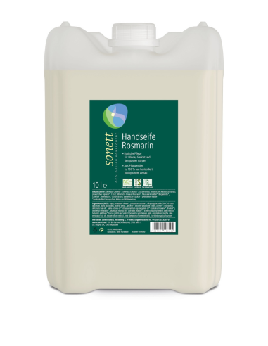 Jabón de manos romero Sonett 10L  Limpieza natural eficaz