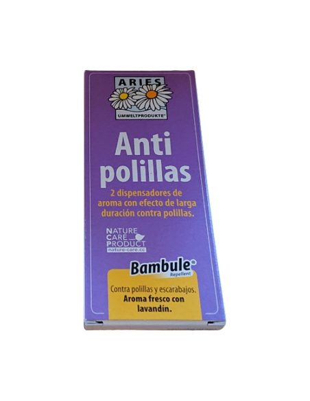 Anti polillas, dispensador 2ud de Aries