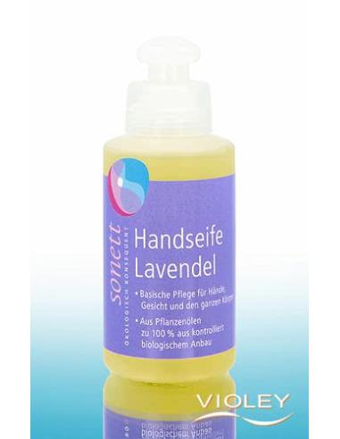 Jabón de manos lavanda Sonett 120ml  Natural y delicado