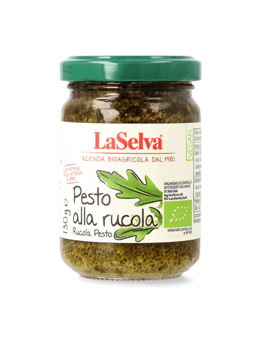 Pesto de Rúcula Laselva 130g  Sabor Fresco y Natural