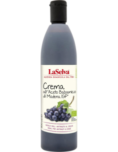 Crema Balsámica Laselva 250ml  Sabor Auténtico Italiano