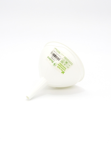 Embudo Bioplástico Biodora 10 cm  Ecológico y Resistente
