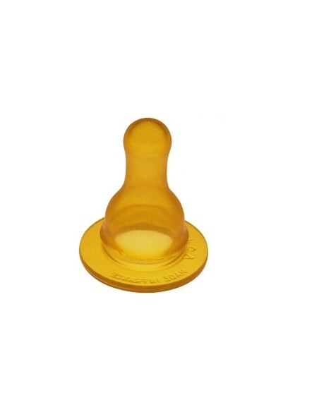 Tetina forma natural, 39-40mm botella estándar,  0 meses de Goldi