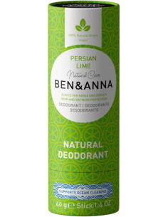 Desodorante Persian Lime Ben&Anna 45g en lata metálica