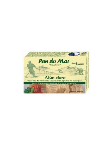 Atún Claro en Aceite de Oliva Ecológico Pan Do Mar 120g