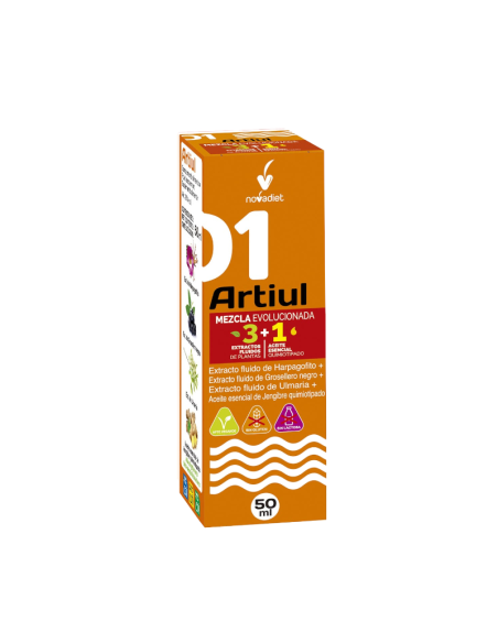 Pack 3x2 Artiul+Aceite Es. Jengibre Envase de 50 ml. de Novadiet