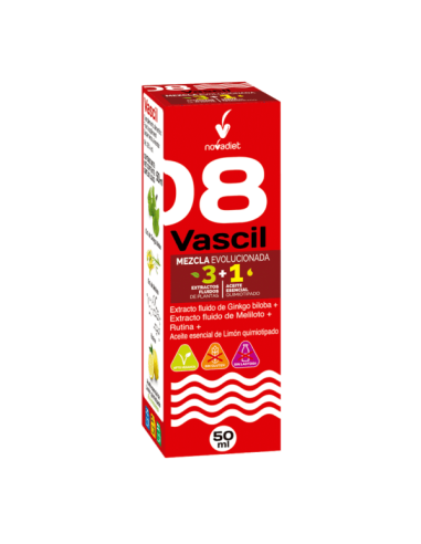 Pack 3x2 Vascil+ Aceite Es. Limon Envase de 50 ml. de Novadiet