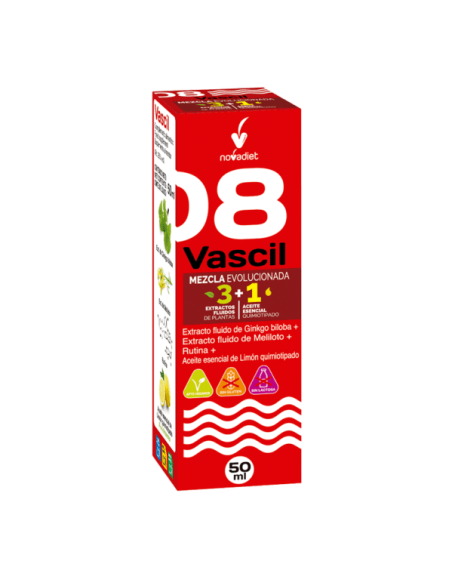 Pack 3x2 Vascil+ Aceite Es. Limon Envase de 50 ml. de Novadiet