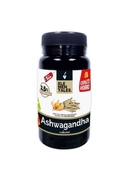 Pack 3x2 Ashwagandha 60 Capsulas Envase de 60 cápsulas vegetales. de Novadiet
