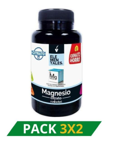 Pack 3x2 Magnesix Envase de 60 comprimidos. de Novadiet