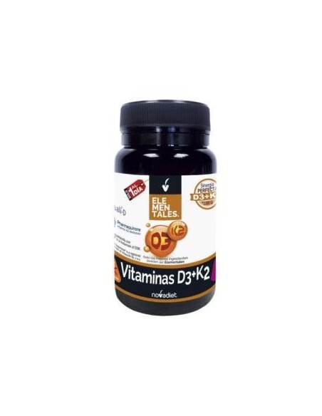 Pack 3x2 Vit. D3+K2 Envase de 60 cápsulas blandas. de Novadiet