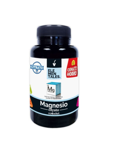 Citrato De Magnesio 120 Comprimidos Envase de 120 comprimidos. de Novadiet