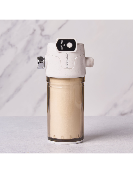 Filtro de ducha recambiable Alkanatur 50.000L eficaz