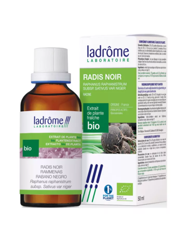 Pack 6 Uds. Rábano Negro Bio 50 ml  de Ladrome