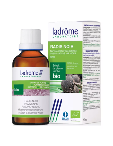 Pack 6 Uds. Rábano Negro Bio 50 ml  de Ladrome