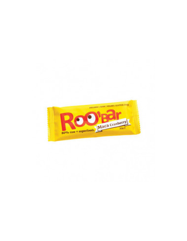 Pack 20 Uds. Barritas Con Maca Y Arándanos Bio 20 x 30 g  de Roo´Bar