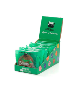 Pack 12 Galletas Bio Cáñamo & Cacao Kookiecat 50g
