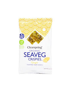 Pack 16 Uds Alga Snack Nori Jengibre Bio 4g Clearspring