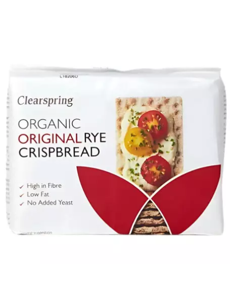 Pack 10 Pan Crujiente Centeno Bio 200g Clearspring Natural