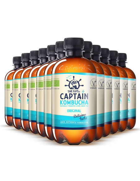 Pack 12 Uds Natural Original Bio 400 ml Captain - Calidad Bio