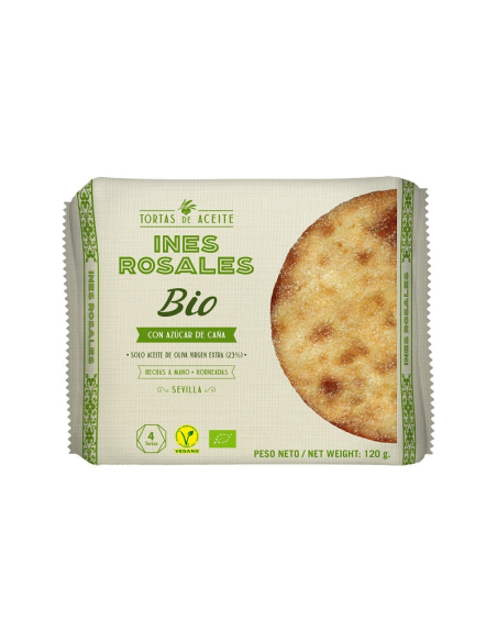 Pack 14 Uds Torta de Aceite y Anís Bio Inés Rosales 120g