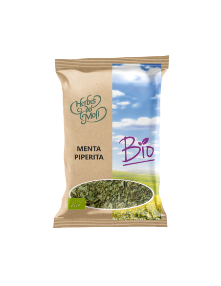 Pacote 6 Unidades de Hortelã-Pimenta Orgânica (Folhas) 25 g da Herbes Del Moli