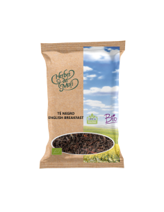 Pack 6 Uds. Negro English Breakfast Bio 70 g  de Herbes Del Moli