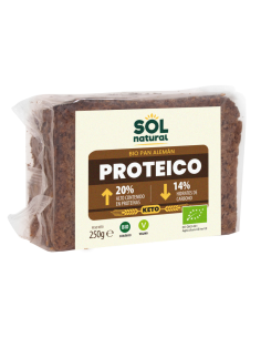 Pack 9 Panes Alemanes Proteicos Keto Bio 250g Solnatural