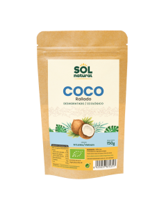 Pack 12 Uds Coco Rallado Bio 150 g Solnatural Natural