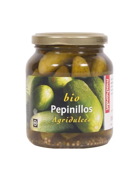 Pack 6 Pepinillos Agridulces Bio 350 g Machandel Pequeño