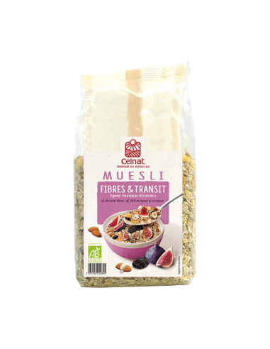Muesli Fibras e Trânsito 375 gramas Bio de Celnat
