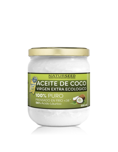 Aceite de Coco Virgen Ecológico 220ml - Comercio Justo