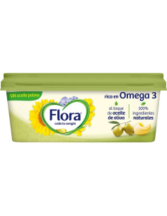 Margarina saludable con aceite de oliva extra virgen natural