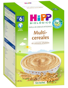 Pack 4 Uds Multicereales Bio Hipp 400 g - Nutrición Natural