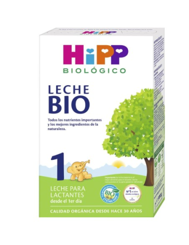 Pack 5 Leche 1 Lactantes Bio Hipp 300g - Nutrición Natural