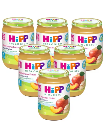 Pack 6 Uds. Tarrito Multifrutas Bio 190 g  de Hipp
