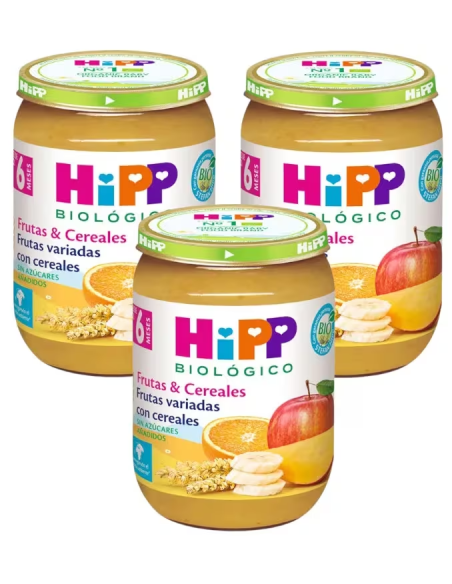 Pack 6 Uds. Cereales Con Frutas Bio 250 g  de Hipp