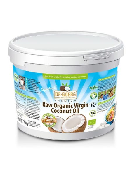 Aceite de Coco Bio Premium 3000 ml Desodorizado Dr. Goerg