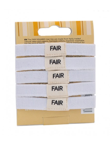 Coletero Blanco Algodon Eco Y Latex Natural de Fair Squared