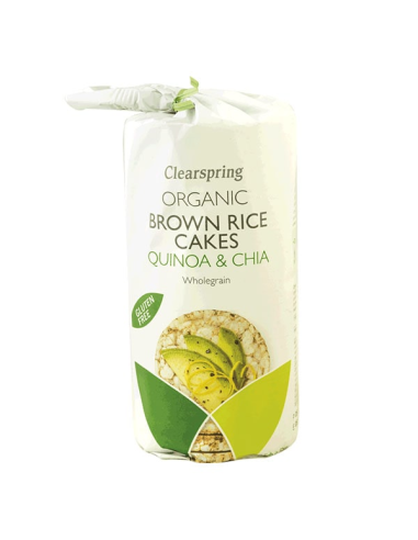 Tortas De Arroz Integral Quinoa Y Chia 120 G de Natursoy